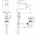 Miscelatore lavabo Gioia F.lli Frattini